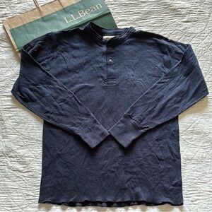 LL Bean River Driver Henley